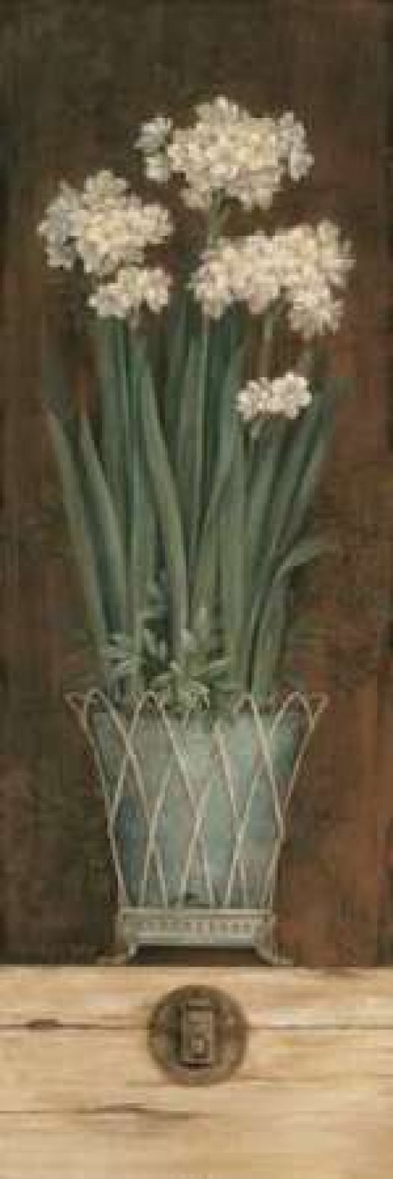 Petit Jardin I Canvas Art - Pamela Gladding (8 x 24)