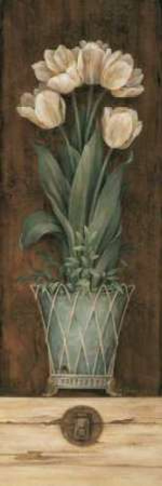Petit Jardin II Canvas Art - Pamela Gladding (12 x 36)