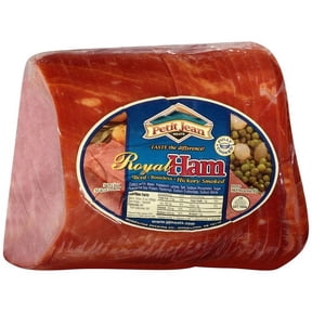 Petit Jean Meats Hickory Smoked Boneless Royal Ham, Sliced, Fully Cooked, 1.5 lb