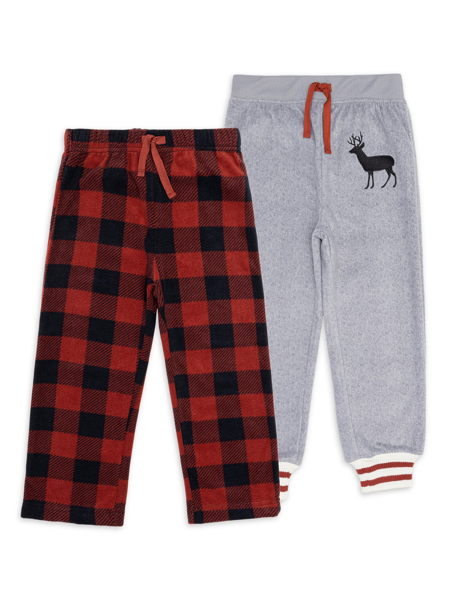 Gioberti Boys Flannel Lounge Pajama Pants - Yarn Dye Brushed with Elastic  Waist – GIOBERTI