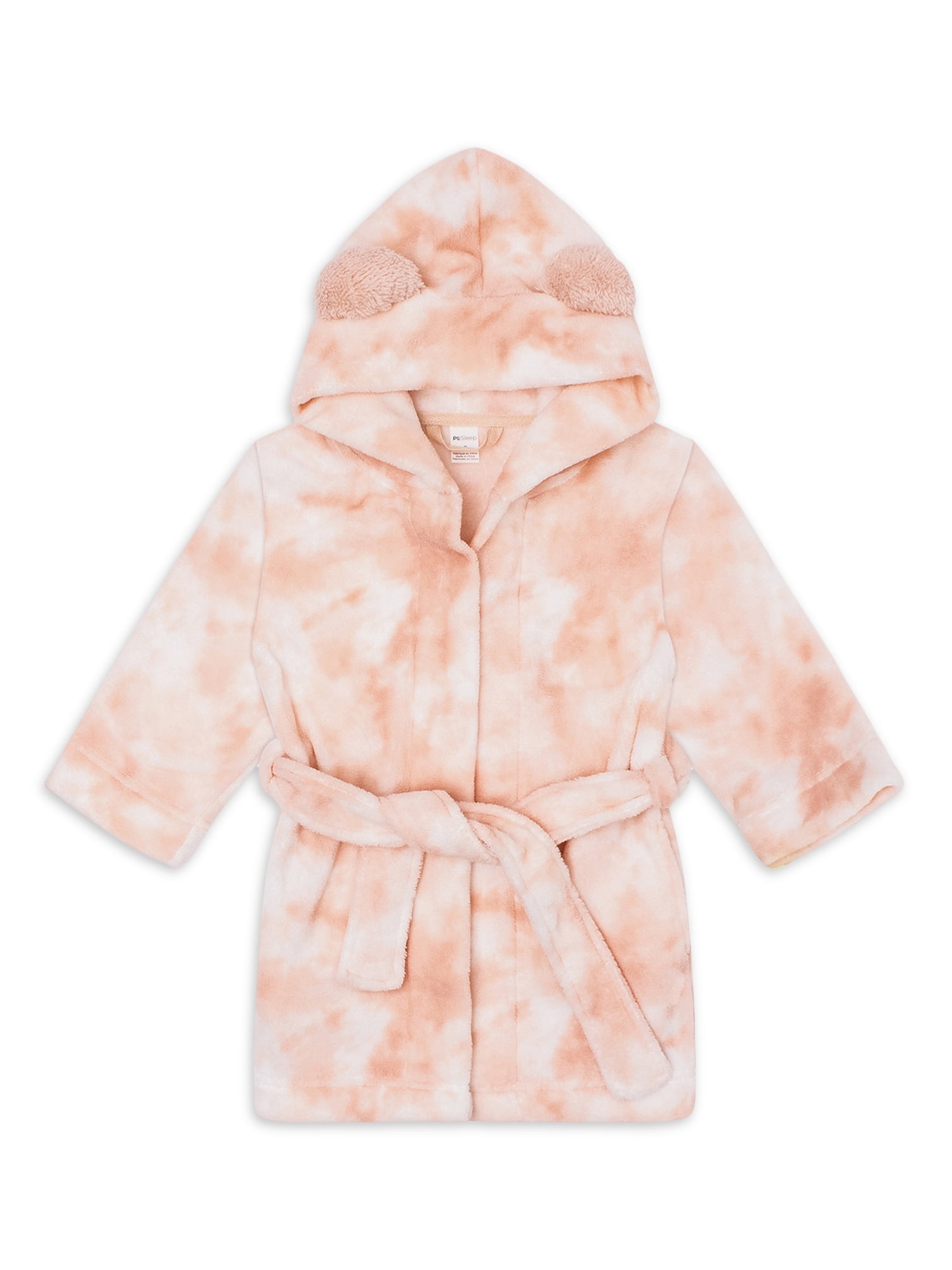 Petit Lem Toddler Girl Plush Robe