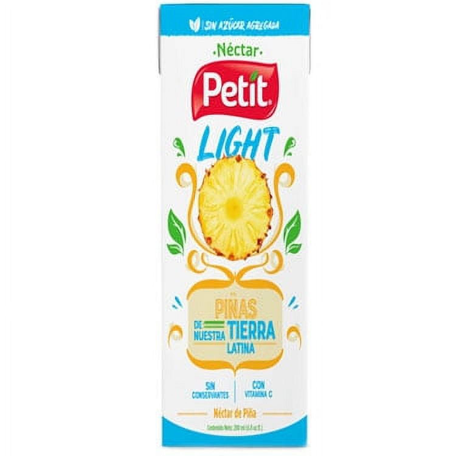 Petit Light Pineapple Nectar Juice, 33.8 fl. oz., Nectar Juice, Creamy