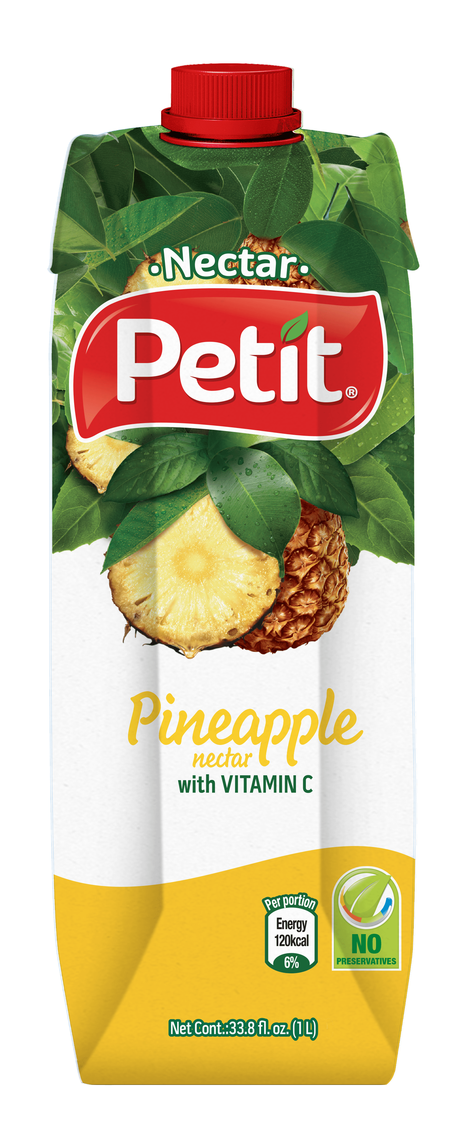 Petit Nectar Pineapple 1 Liter, Nectar Juice