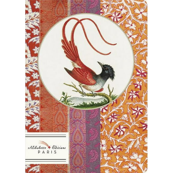 Petit Perfect-Bound Notebooks - Soft Touch Cover: L'Oiseau Rouge (the Red Bird): A Painting from 1760's Ceylon (Hardcover)