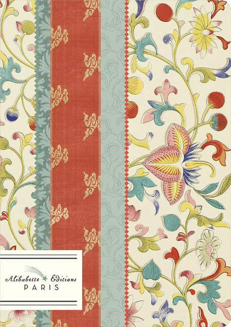 Petit Perfect-Bound Notebooks - Soft Touch Cover: Petit Canton: Ancient Chinese Paper of Fruits & Flowers (Hardcover)