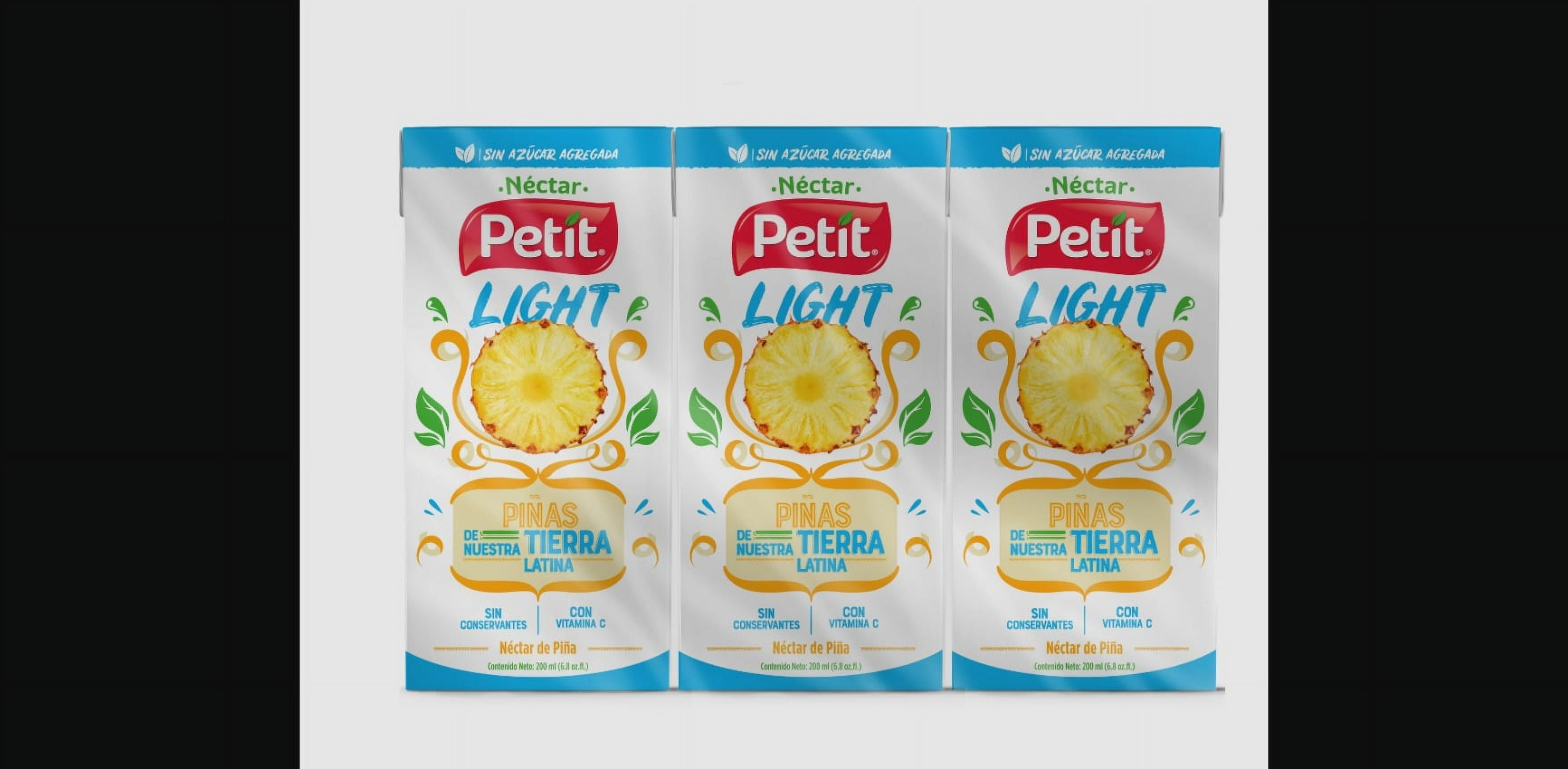 Petit Pineapple Nectar with Smooth Texture, 6.8 fl oz, 3 Count