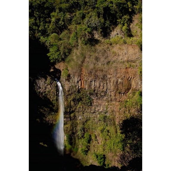 Petit cascade waterfall Amber Mountain NP MADAGASCAR Canvas Art - Pete Oxford DanitaDelimont (25 x 38)