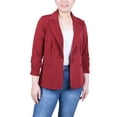 thumbnail image 1 of Petite 3/4 Sleeve Knit Ottoman Jacket, 1 of 3