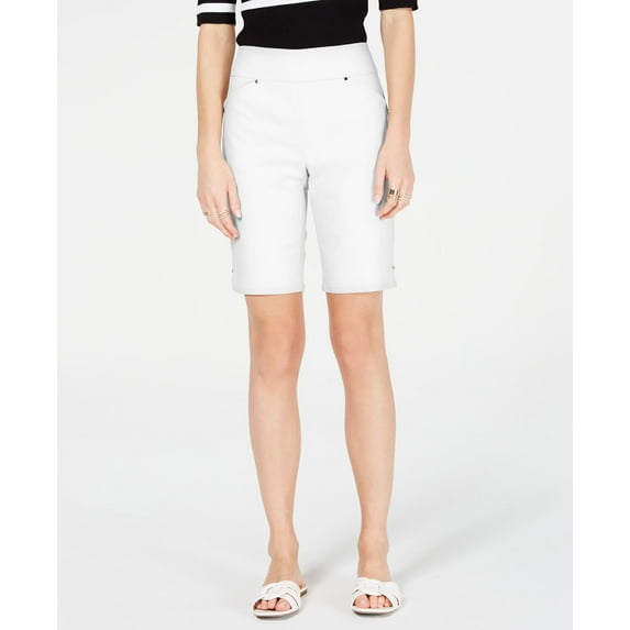 Petite Bermuda Shorts Bright White 6P
