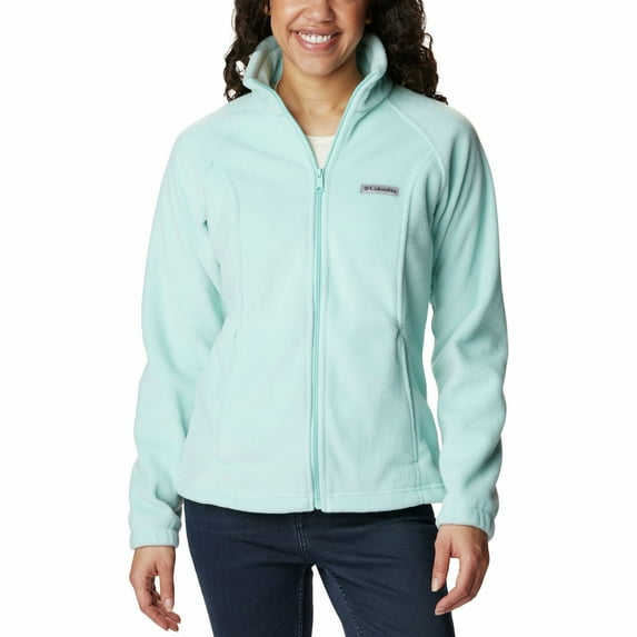 Petite Columbia Benton Springs Fleece Jacket Color: Aqua Haze Size: M PETITE