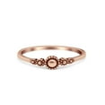 thumbnail image 1 of Petite Dainty Band Plain Ring Oxidized Ring 925 Sterling Silver Size 10, 1 of 5