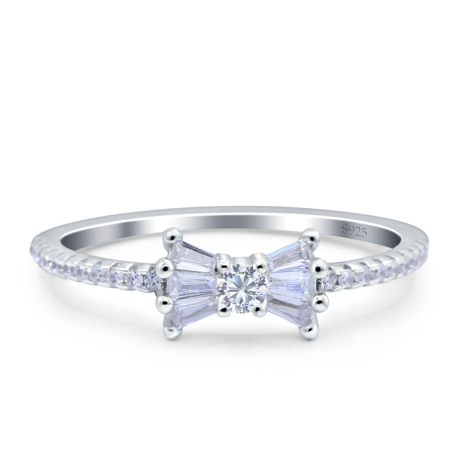 Dainty bow shop ring