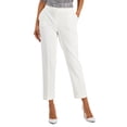 thumbnail image 1 of Petite Elastic-Waist Pants Vanilla Ice 4P, 1 of 1