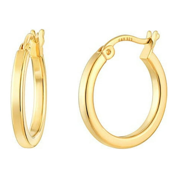 Petite Enamel Huggie Hoops