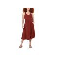 thumbnail image 1 of Petite Faux-Suede Leggings Red Rust PL, 1 of 1