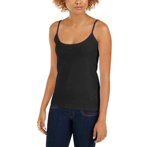 Petite Fitted Camisole Deep Black PXL