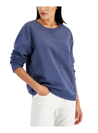 Womens Petite Sweatshirts Hoodies in Womens Petite Blue Walmart