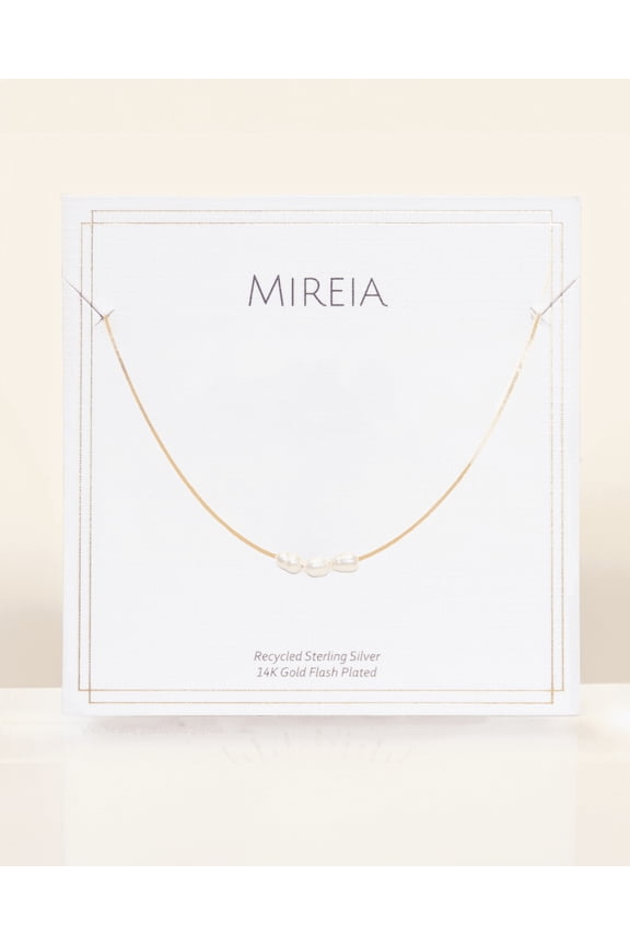 Petite Freshwater Pearl  Chain Necklace