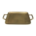 thumbnail image 1 of Petite Gold Metal Square Tray, 1 of 3