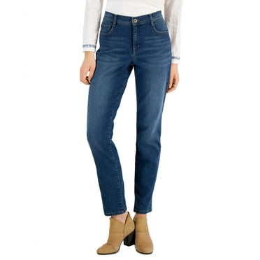 Petite High-Rise Slim-Leg Jeans Piper 16P