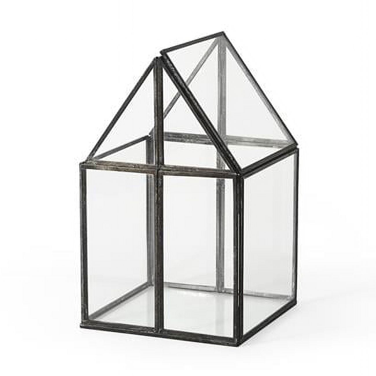 Petite House Shaped Glass Terrarium Black Walmart petite-house-shaped-glass-terrarium-black-walmart
