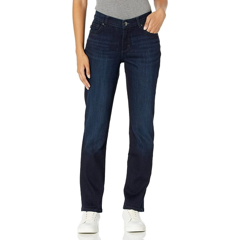 Petite Lee Relaxed Fit Straight Leg Jeans Niagara