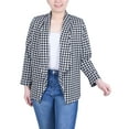 thumbnail image 1 of Petite Long Sleeve Ponte Jacket, 1 of 3