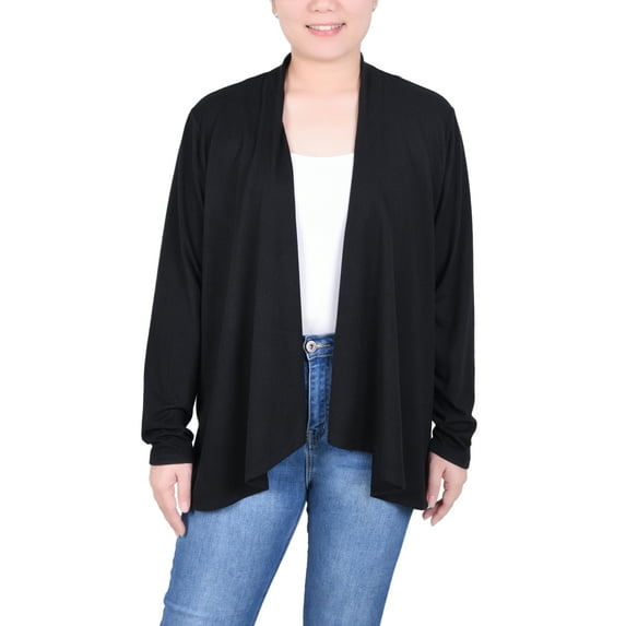 Petite Long Sleeve Swing Cardigan