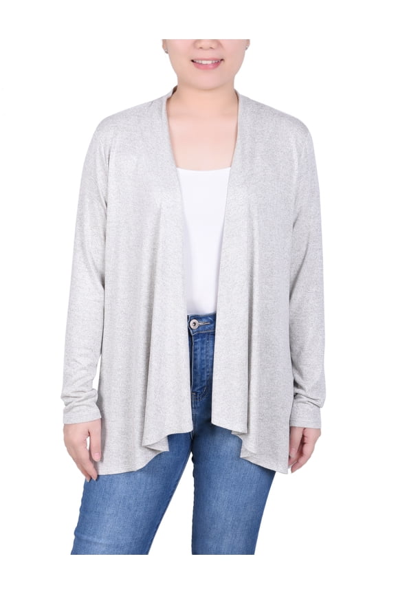 Petite Long Sleeve Swing Cardigan