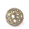 thumbnail image 1 of Petite Metal Hollow Orb Sculpture, Gold, 1 of 1