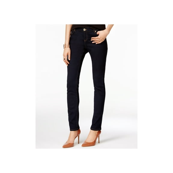 Petite Mid Rise Skinny Jeans Tikglo Wash 12P