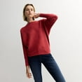 thumbnail image 1 of Petite Nine West Dolman Sweater Color: Allure Red Size: S PETITE, 1 of 4