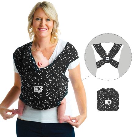 Petite Original Baby K'tan Baby Carrier: #1 Easy Pre-Wrapped, Slip-On, No Rings, No Buckles | 5 in 1 Baby Sling Gift | Hands Free Infant Wrap for Newborn to Toddler up to 35lb 2-4 Women, up to 36 Men