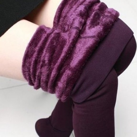 Petite Pantyhose for Women Fleece Lined Thermal Leggings High Waist Stretchy Winter Warm Thick Soft Pantyhose for Cold Weathe