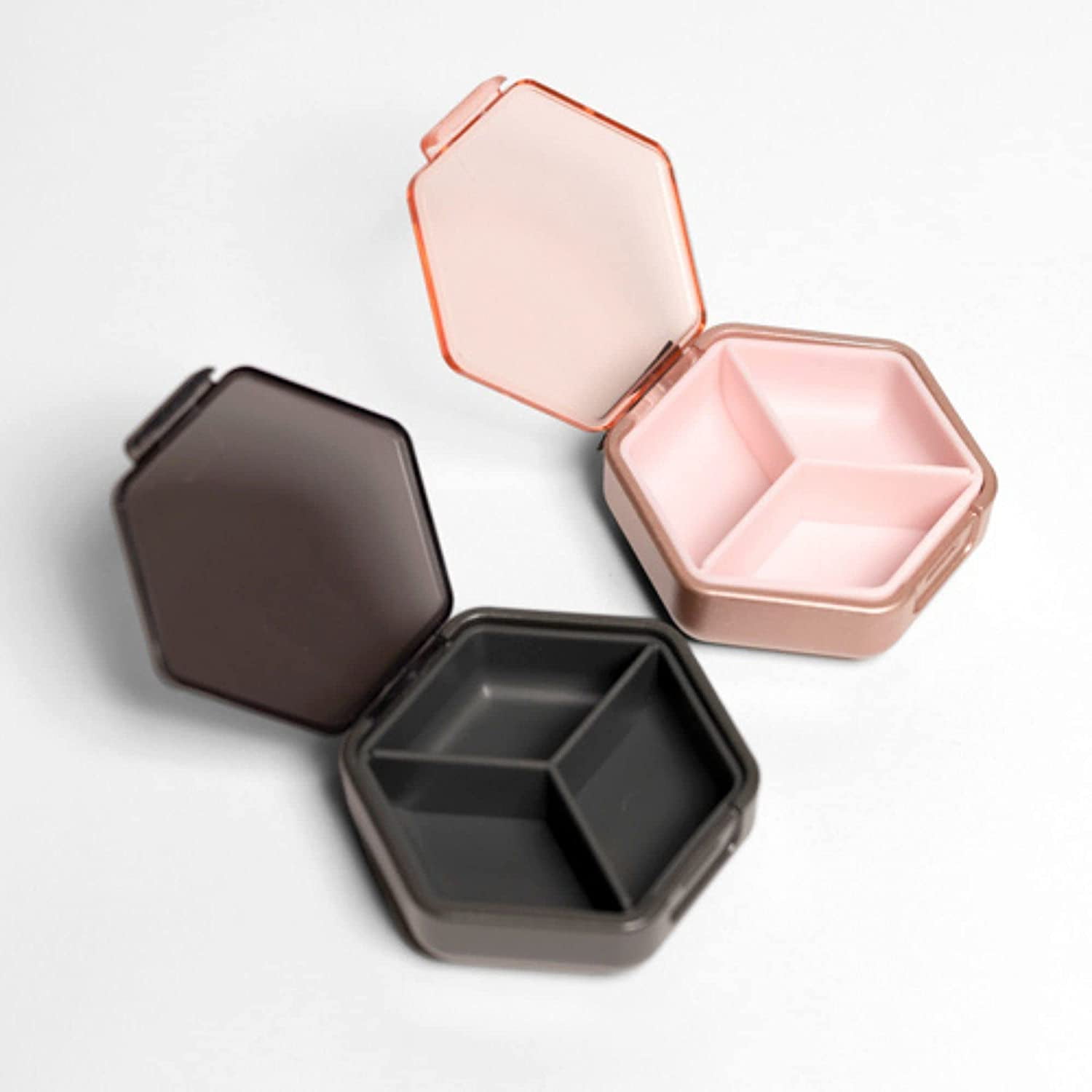 Petite Pillbox | Set of 2 | Pocket Sized Travel Pill Organizer by Mimi Medcessories | Rose and Steele
