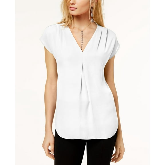 Petite Pleated Top Windsor White PM
