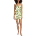 thumbnail image 1 of Petite Plume womens  2pc Silk Cami & Short Set, m, White, 1 of 3