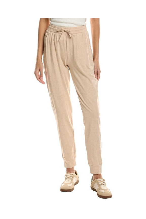 womens Lounge Pant, s, Beige