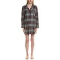 thumbnail image 1 of Petite Plume womens  Nightshirt, XL, Grey, 1 of 3