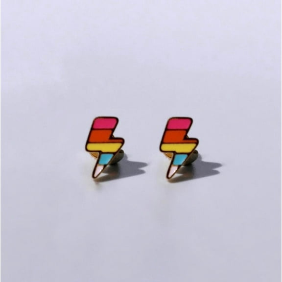 Petite Posts Rainbowlt Screw Back Earrings