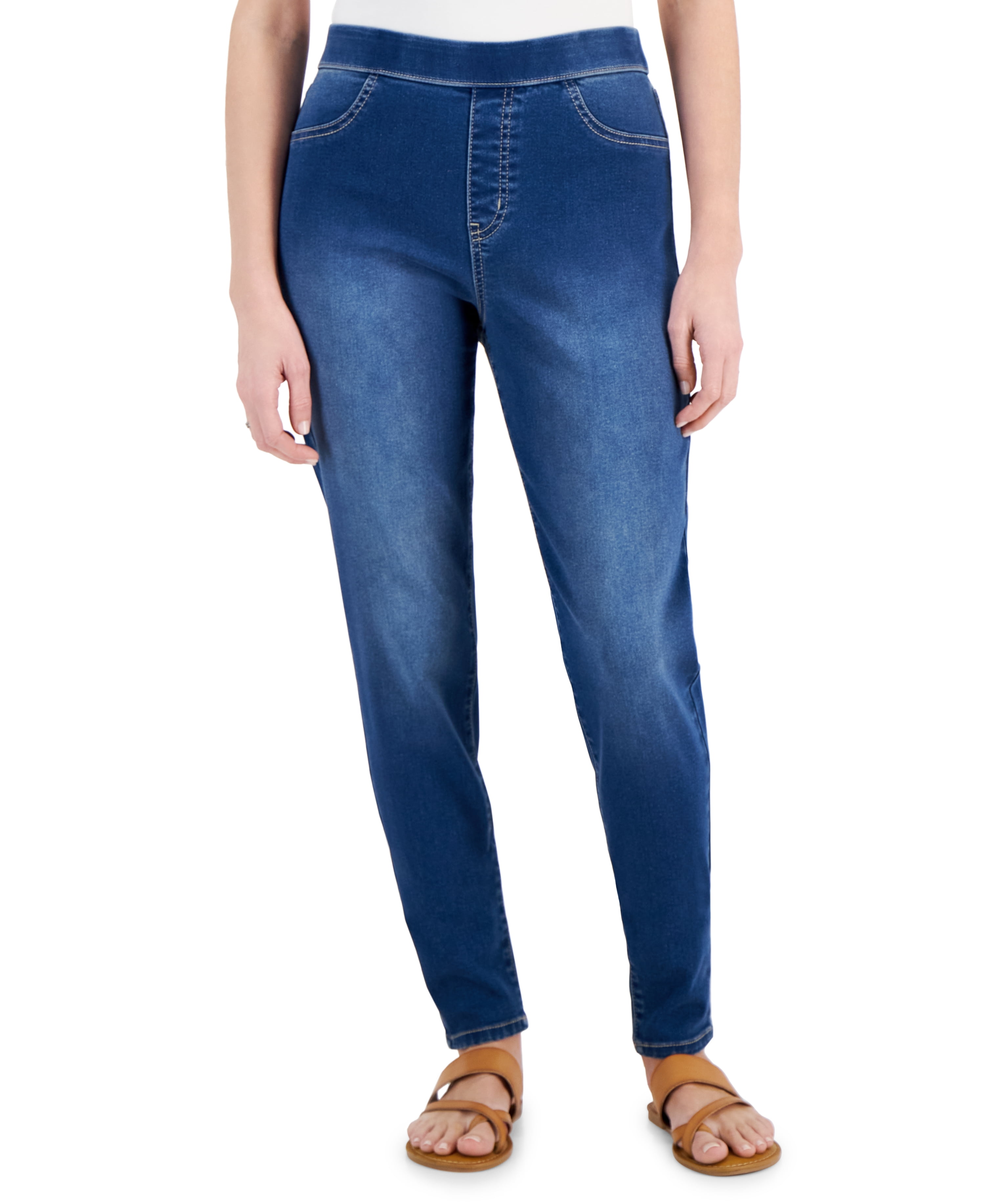 Petite Pull On Jeggings Credence PXL Walmart