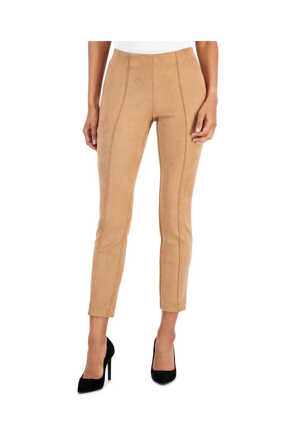Petite Pull-On Slim Pants Vicuna PS
