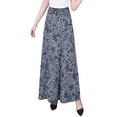 thumbnail image 1 of Petite Ring Faux Belt A Line Maxi Skirt Navy Mykonosflora PS, 1 of 1