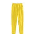thumbnail image 1 of Petite Sweatpants for Women Drawstring Elastic Waisted Gym Running Casual Trousers with 3 Pockets, 1 of 5