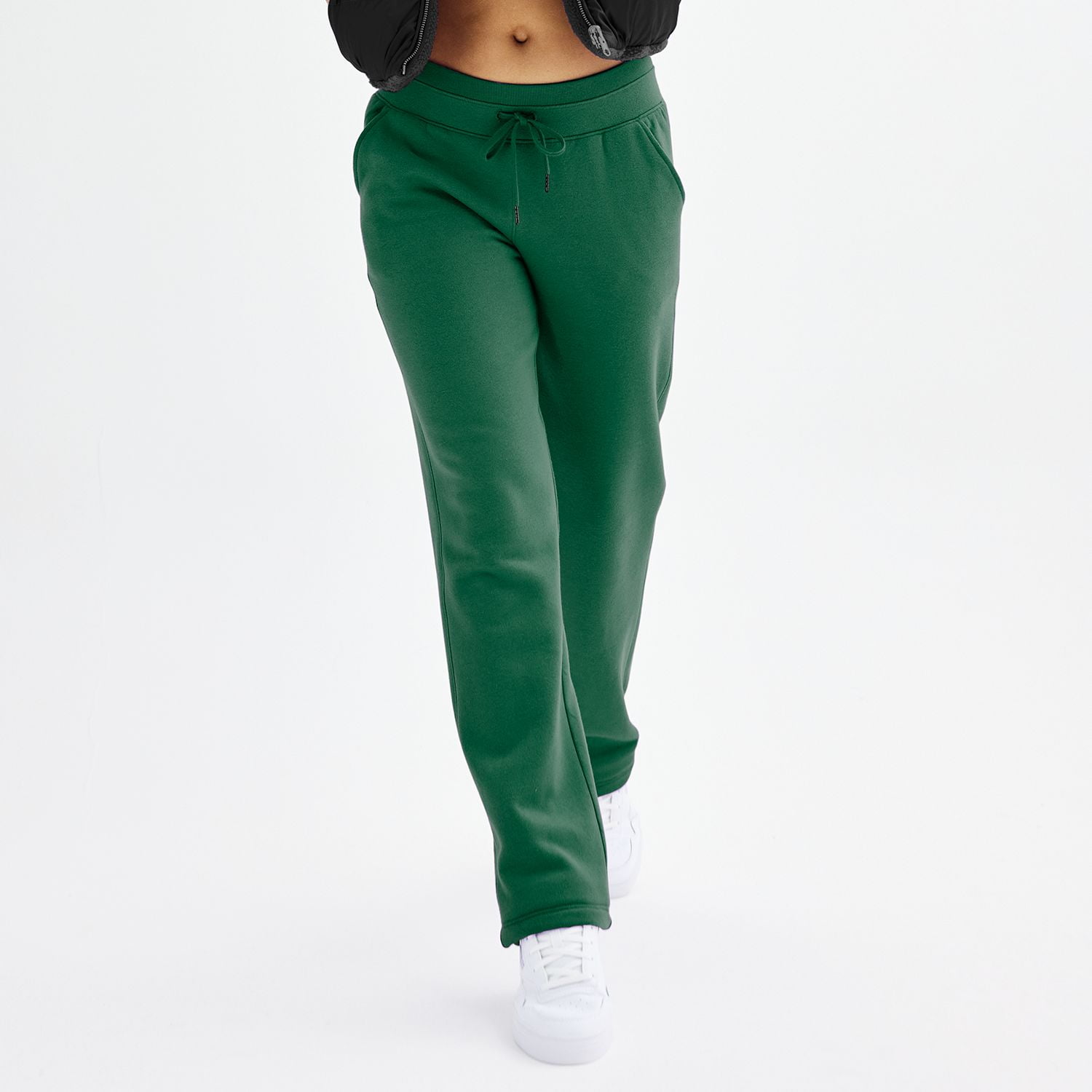 Petite Tek Gear® Ultrasoft Fleece Pants Color: Rugged Green Size: M PETITE  - Walmart.com