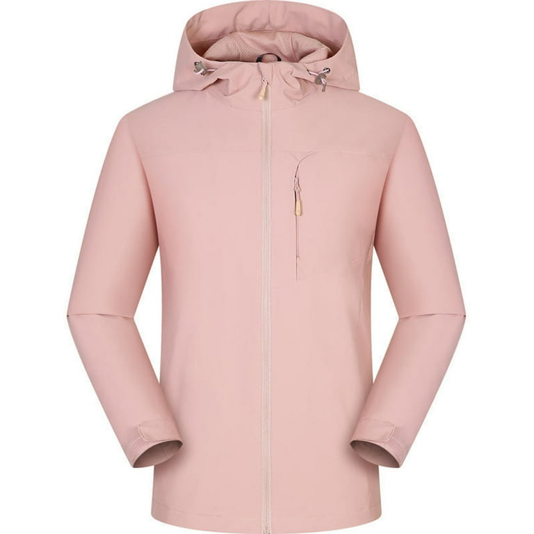 Petite Trench Coat Women s Long Rain Jacket for Camping Travel