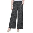 thumbnail image 1 of Petite Wide Leg Pull On Pant, 1 of 4
