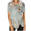 thumbnail image 1 of Petite Work Blouses for Women Office Professional Button Down Shirts for Women Short Sleeve Summer Tops for Women 2025 and Tees Shirt, 1 of 5