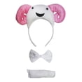 thumbnail image 1 of Petitebelle 3D Pink Sheep Headband Bowtie Tail Unisex Children 3pc Costume (Pink, One Size), 1 of 1