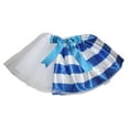 thumbnail image 1 of Petitebelle Argentina Theme Girl Tulle Tutu 1-10y (White/Flag, 5-10 Years), 1 of 1